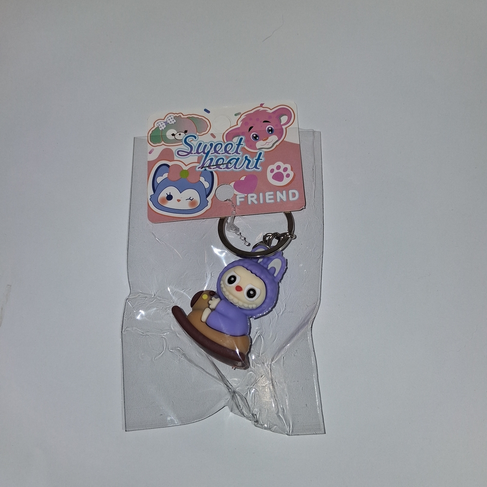 Sweet Heart Purple Keychain by FRIENDS